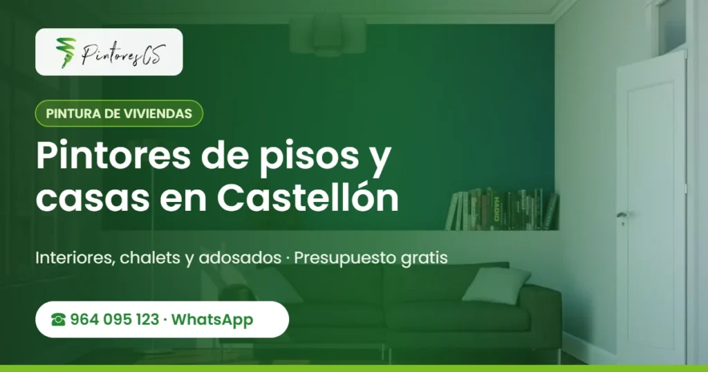 Pintores de pisos y casas en Castellón – PintoresCS